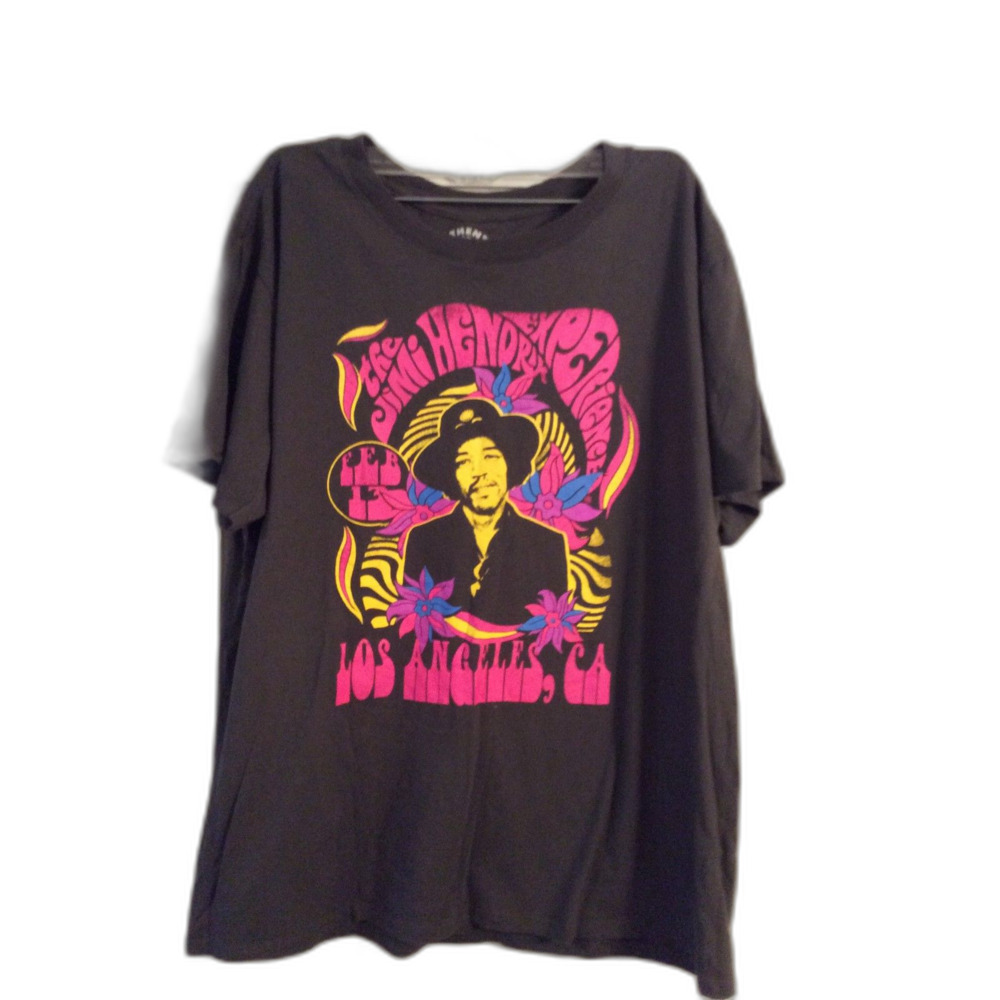THE JIMI HENDRIX EXPERIENCE (2020) Official Los Angeles California T-Shirt XXL
